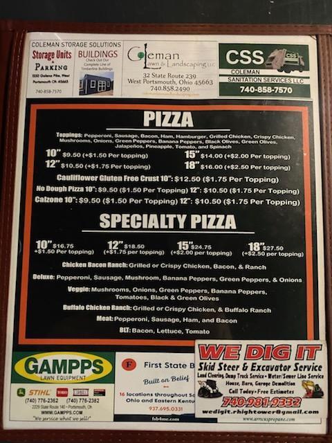 Pizza Pub Menu image 3